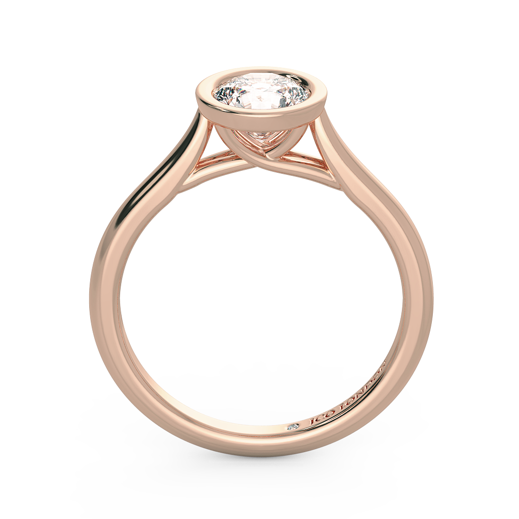 Round Solitaire Engagement Rings