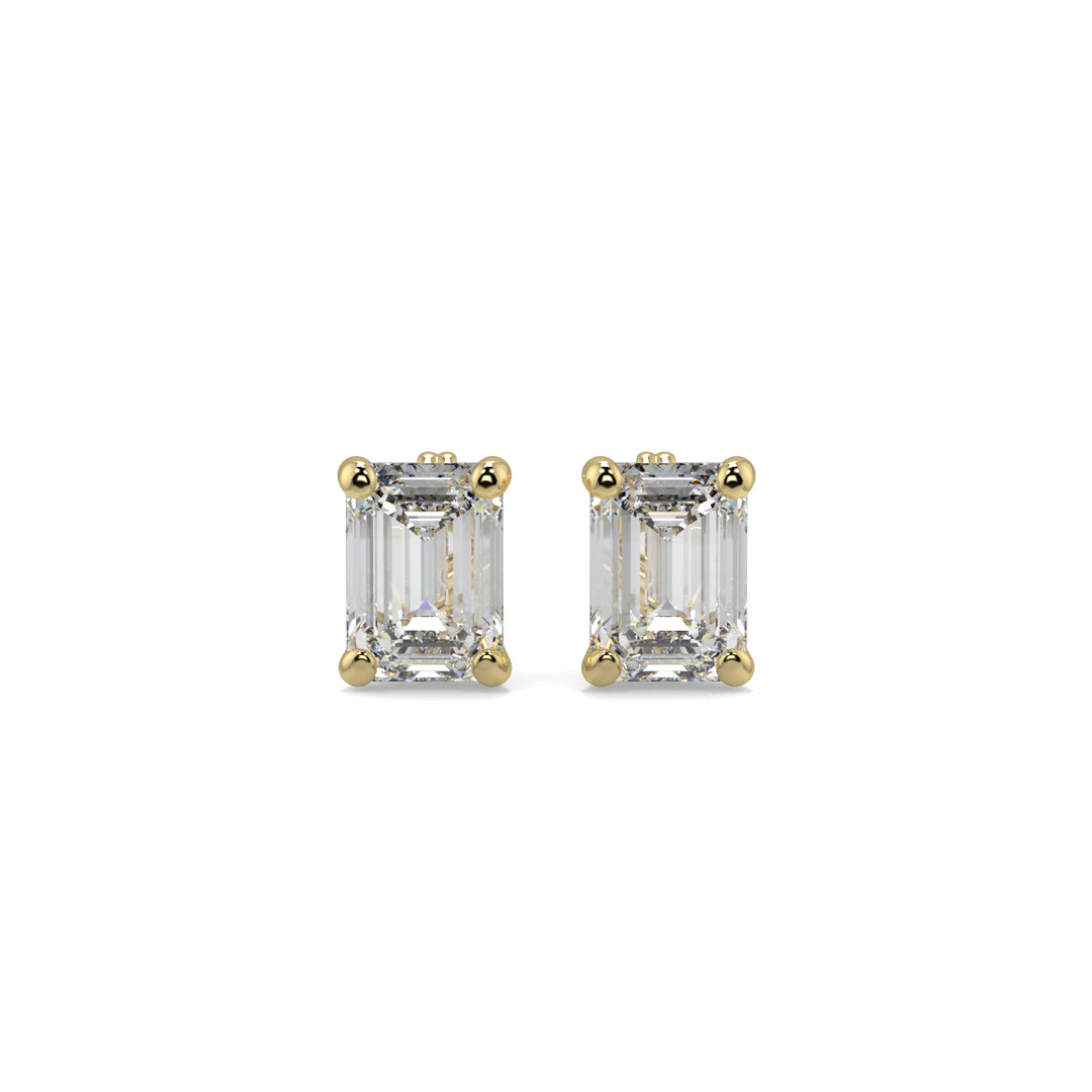 Solitaire Diamond Earrings