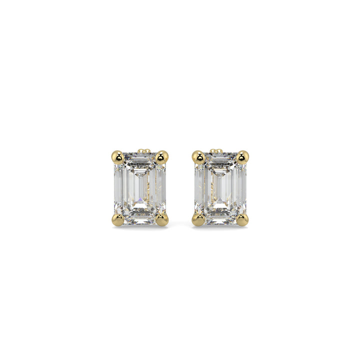 Solitaire Diamond Earrings