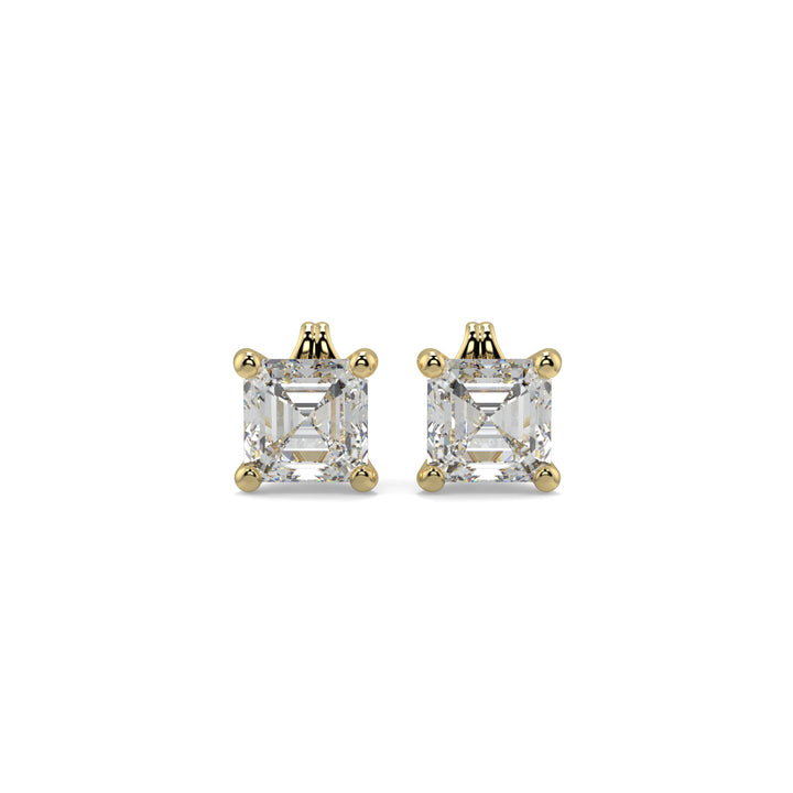 Solitaire Diamond Earrings