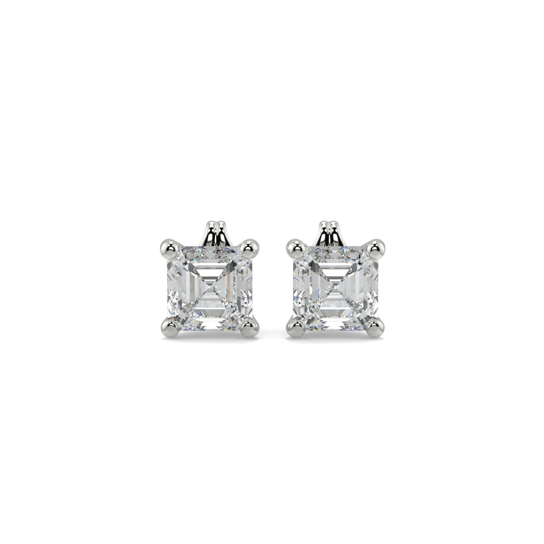 Solitaire Diamond Earrings