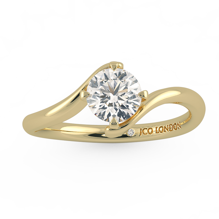 Round Solitaire Engagement Rings