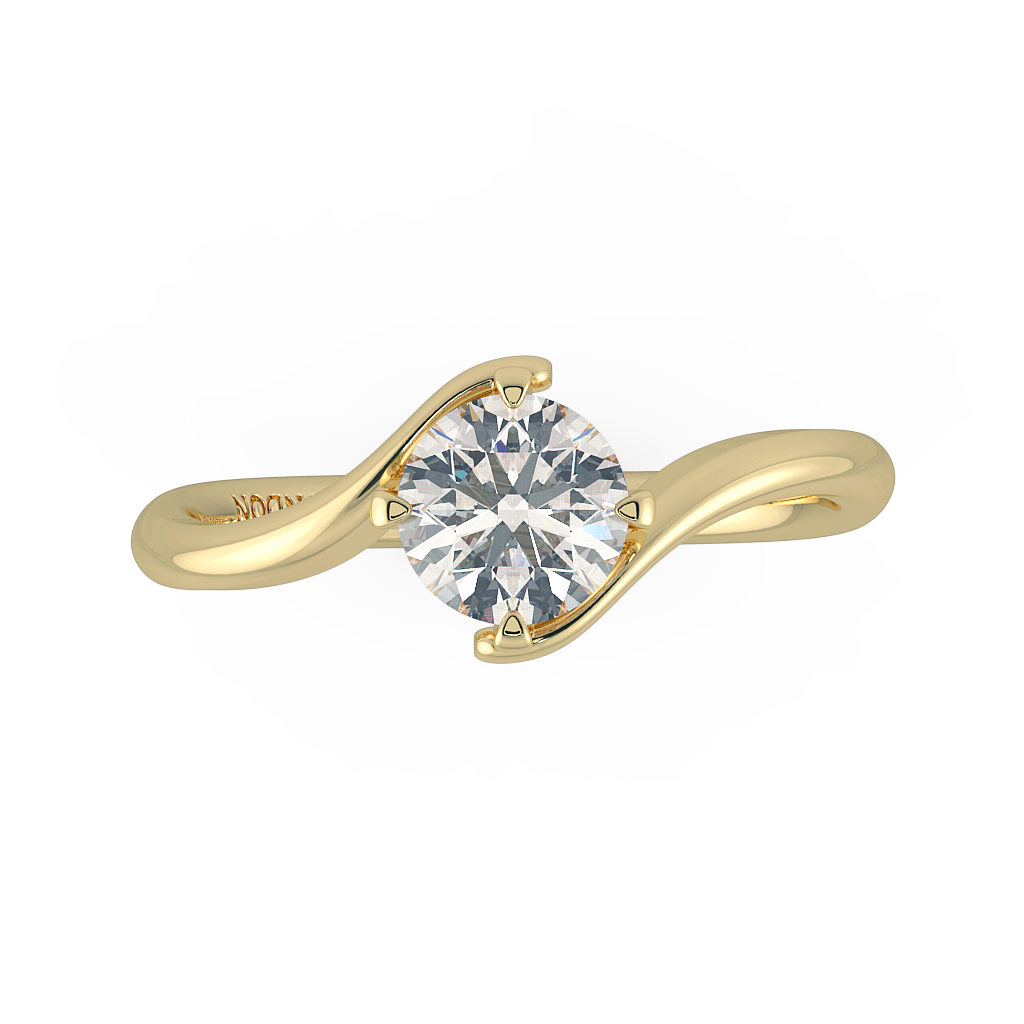 Round Solitaire Engagement Rings