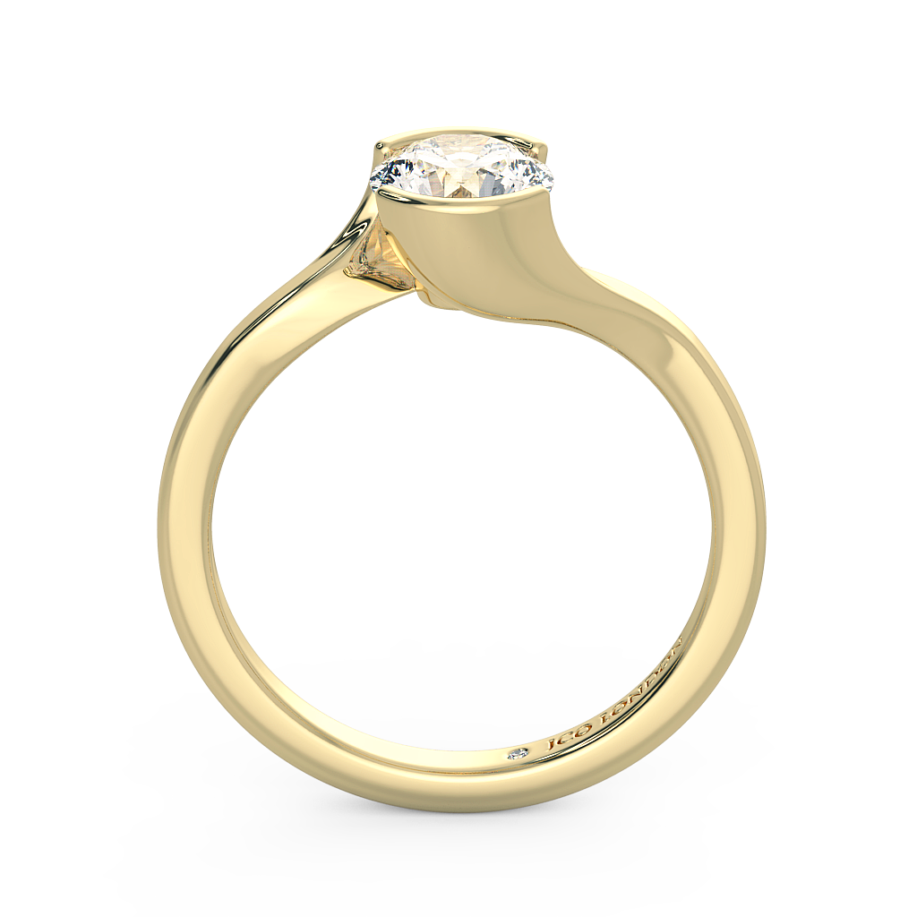 Round Solitaire Engagement Rings