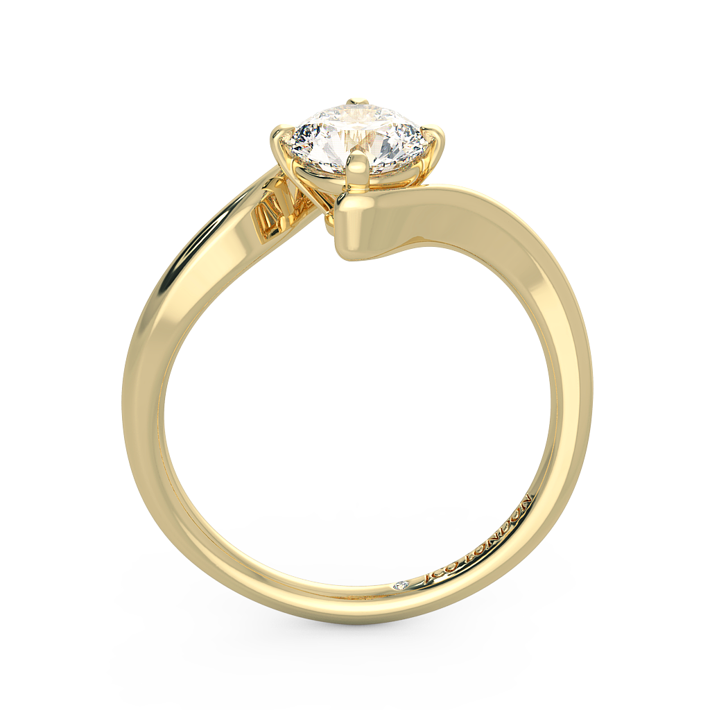 Round Solitaire Engagement Rings